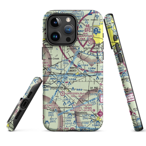 Stewarts Green Acres Airport (IN38) VFR Sectional  Tough iPhone Case