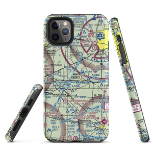 Stewarts Green Acres Airport (IN38) VFR Sectional  Tough iPhone Case