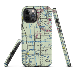 Stichnoth RLA Airport (68IL) VFR Sectional  Tough iPhone Case