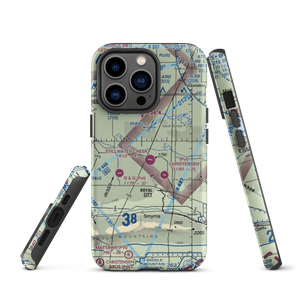 Stillwater Creek Airport (04WN) VFR Sectional  Tough iPhone Case