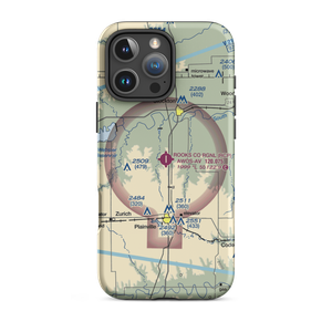 Stockton / Rooks County Regional (KRCP) VFR Sectional  Tough iPhone Case