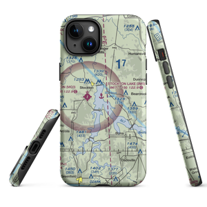 Stockton Lake Seaplane Base (2M5) VFR Sectional  Tough iPhone Case