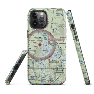 Stockton Lake Seaplane Base (2M5) VFR Sectional  Tough iPhone Case