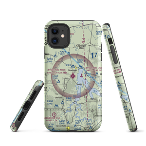 Stockton Municipal Airport (MO3) VFR Sectional  Tough iPhone Case