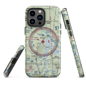 Stockton Municipal Airport (MO3) VFR Sectional  Tough iPhone Case