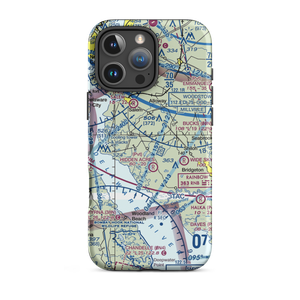 Stoe Creek Farm Airport (7NJ2) VFR Sectional  Tough iPhone Case