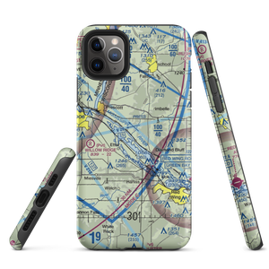 STOL Airport (65WI) VFR Sectional  Tough iPhone Case