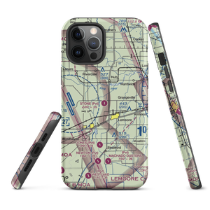 Stone Airstrip (32CA) VFR Sectional  Tough iPhone Case