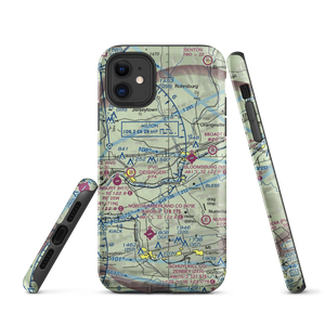 Stone Castle Motel Airport (PA44) VFR Sectional  Tough iPhone Case