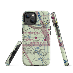 Stone Land County Airport (36CA) VFR Sectional  Tough iPhone Case