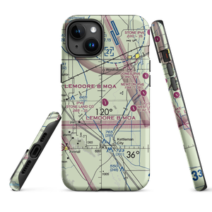 Stone Land County Airport (36CA) VFR Sectional  Tough iPhone Case