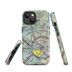 Stonehenge Airport (71KS) VFR Sectional  Tough iPhone Case