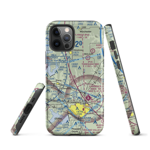 Stonehenge Airport (71KS) VFR Sectional  Tough iPhone Case