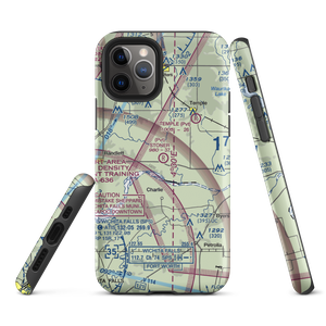 Stoner Memorial Airport (15OK) VFR Sectional  Tough iPhone Case