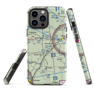 Stoney Real Estate Airport (LL13) VFR Sectional  Tough iPhone Case