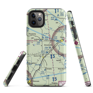 Stoney Real Estate Airport (LL13) VFR Sectional  Tough iPhone Case