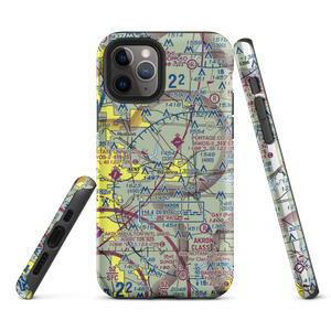 Stoney's Airport (OI32) VFR Sectional  Tough iPhone Case