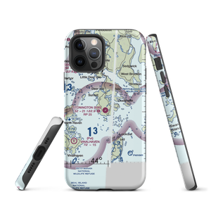 Stonington Municipal Airport (93B) VFR Sectional  Tough iPhone Case