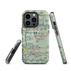 Stony Branch Airport (78MU) VFR Sectional  Tough iPhone Case