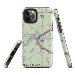Stony River 2 Airport (SRV) VFR Sectional  Tough iPhone Case