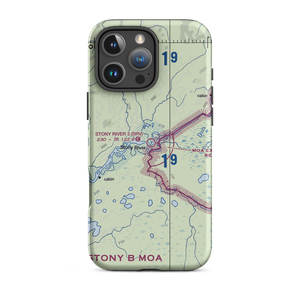 Stony River 2 Airport (SRV) VFR Sectional  Tough iPhone Case