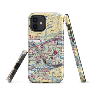 Stormy Hill Seaplane Base (9AK1) VFR Sectional  Tough iPhone Case