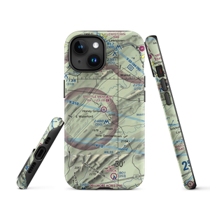 Stottle Memorial Heliport (02P) VFR Sectional  Tough iPhone Case