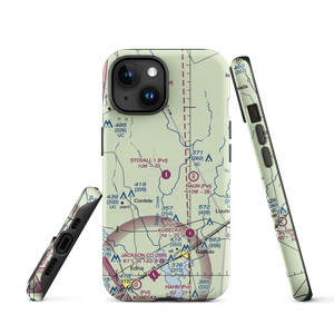 Stovall Ranch Nr 1 Airport (7TE6) VFR Sectional  Tough iPhone Case