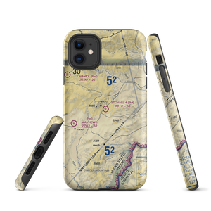 Stovall Ranch Nr 4 Airport (6TX9) VFR Sectional  Tough iPhone Case