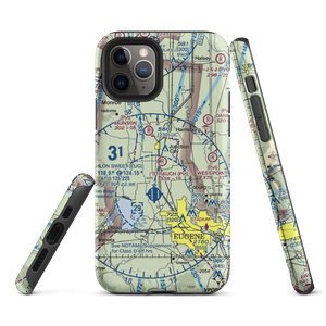 Strauch Field (OR47) VFR Sectional  Tough iPhone Case