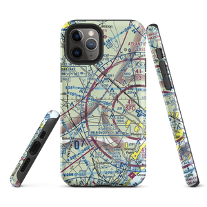 Strawberry Fields Airport (89NJ) VFR Sectional  Tough iPhone Case