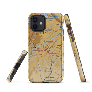 Strawberry Valley Estates Airport (UT24) VFR Sectional  Tough iPhone Case