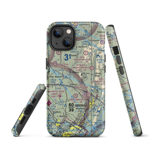 Strizki Ultralightport (PA19) VFR Sectional  Tough iPhone Case