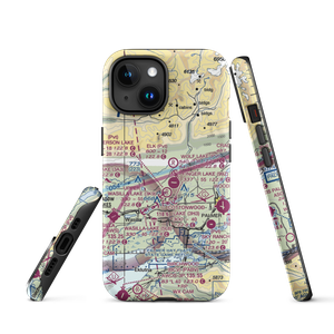 Stro's Airport (AK54) VFR Sectional  Tough iPhone Case