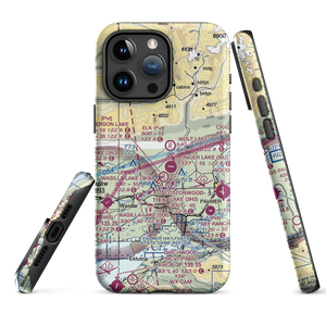 Stro's Airport (AK54) VFR Sectional  Tough iPhone Case