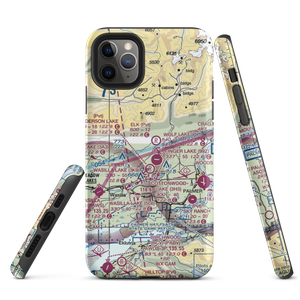 Stro's Airport (AK54) VFR Sectional  Tough iPhone Case