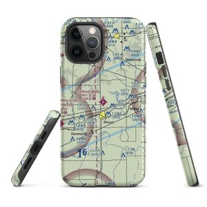 Stroud Municipal Airport (SUD) VFR Sectional  Tough iPhone Case