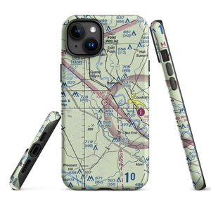 Stuart Airstrip (LA51) VFR Sectional  Tough iPhone Case