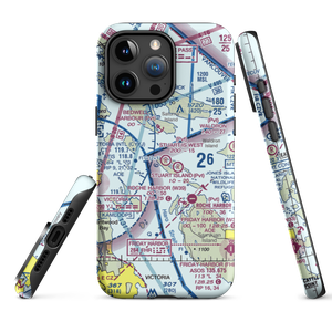 Stuart Island West Airport (2WA3) VFR Sectional  Tough iPhone Case