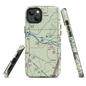 Stuart Mountain Airpark (OL19) VFR Sectional  Tough iPhone Case