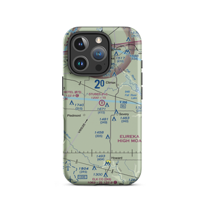 Stuber Flying Ranch Airport (2KS2) VFR Sectional  Tough iPhone Case