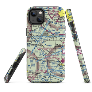 Stuntz & Hochstetler Pines Airport (59IN) VFR Sectional  Tough iPhone Case