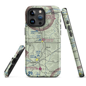 Stupek Farms Airport (8WI8) VFR Sectional  Tough iPhone Case