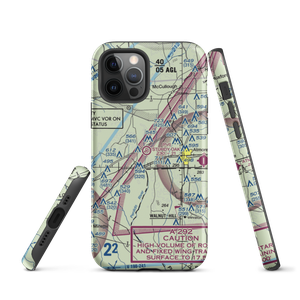 Sturdy Oak Farm Airport (AL33) VFR Sectional  Tough iPhone Case