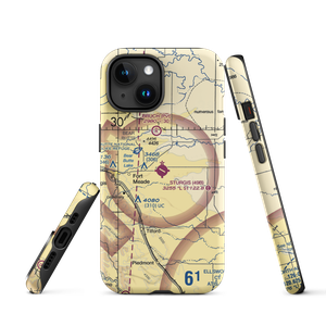 Sturgis Municipal Airport (49B) VFR Sectional  Tough iPhone Case