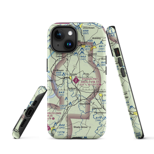 Sturgis Municipal Airport (TWT) VFR Sectional  Tough iPhone Case