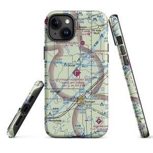 Stuttgart Municipal Airport / Carl Humphrey Field (SGT) VFR Sectional  Tough iPhone Case