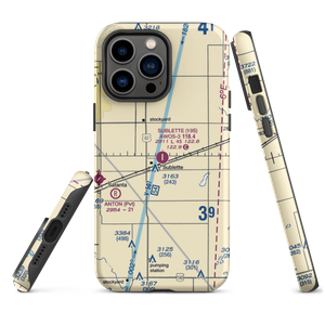 Sublette Municipal Airport (19S) VFR Sectional  Tough iPhone Case