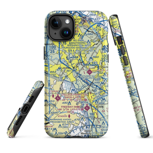 Suburban Airport (W18) VFR Sectional  Tough iPhone Case