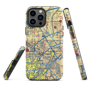 Suckla Farms Balloonport (CO28) VFR Sectional  Tough iPhone Case